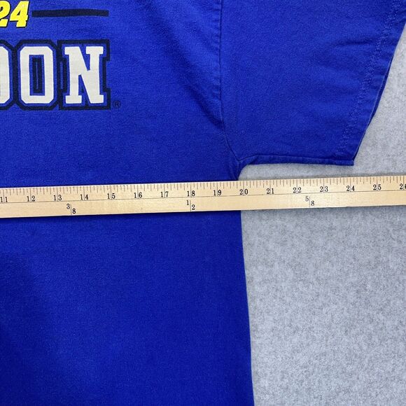 Jeff Gordon NASCAR 24 Shirt Mens Large L Blue Chase Authentics Fade Y2K - Picture 8 of 8
